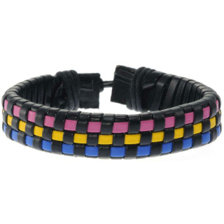 Lederarmband aus Rindsleder . 7 cm