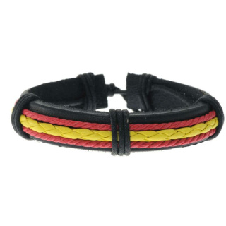Lederarmband aus Rindsleder . 7 cm