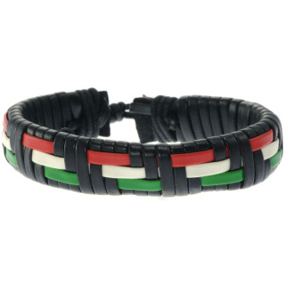 Lederarmband aus Rindsleder . 7 cm