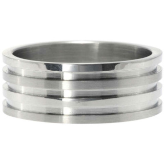 Ring Edelstahl . 17 - 21mm